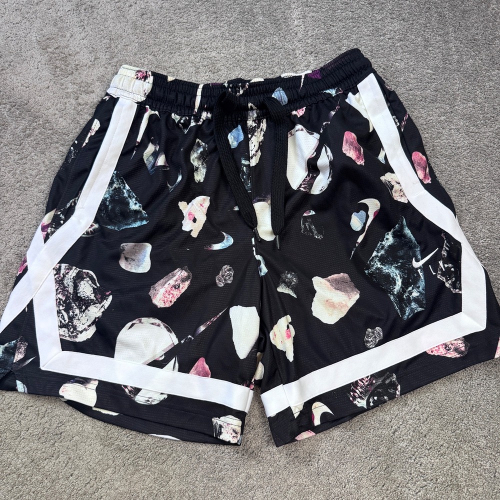 NEW Nike Women's Small Crossover Basketball Shorts Black DR2966-011
